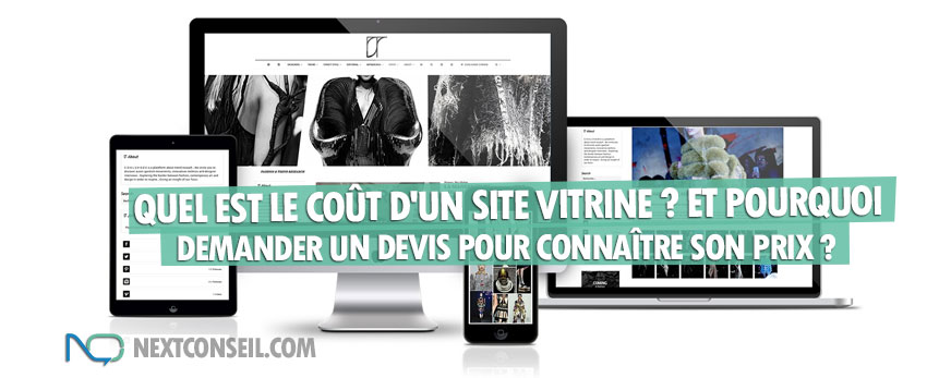 Quel prix pour un site vitrine ? et pourquoi demander une devis pour sa